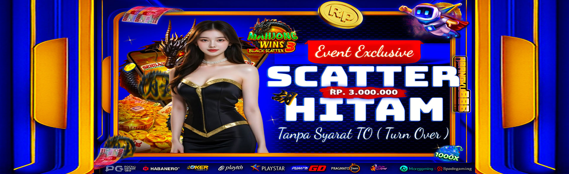 Event Scatter Hitam