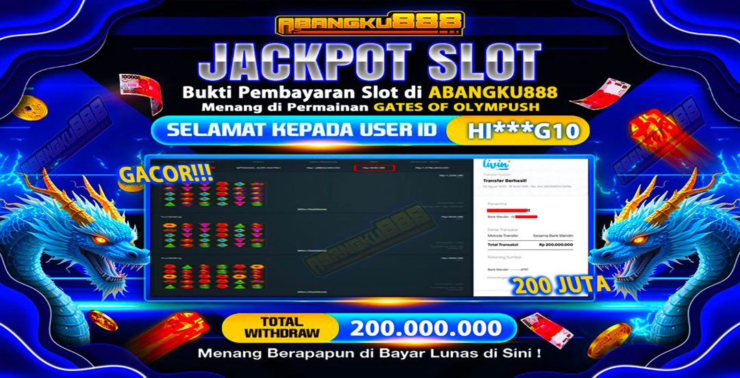 Bukti Kemenangan ABANGKU888